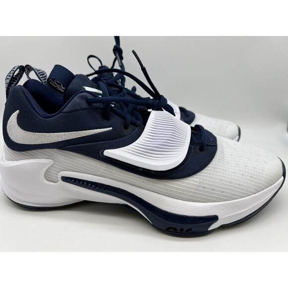 Nike Men's Zoom Freak 3 TB Promo Giannis White Navy DM7378 400 Size 12.5📦